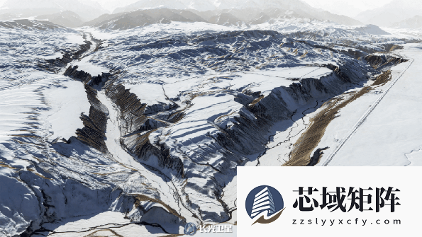 卫星俯瞰人迹罕至的新疆安集海大峡谷：如同七彩画卷