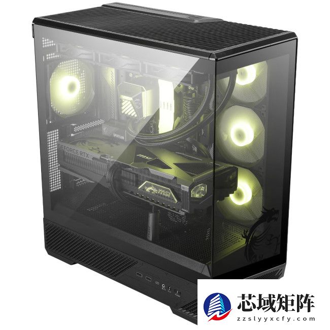 微星推出 MAG PANO 131L PZ 系列海景房 ATX 机箱，黑白双色售 399 元起