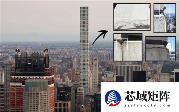 曾获吉尼斯认证的纽约425米全球最高住宅 “裂”出1893条缝  业主索赔1.65亿美元