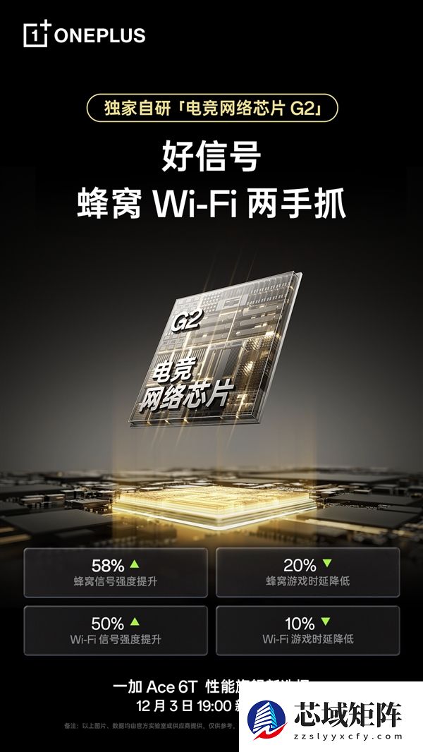 一加Ace 6T独家搭载电竞三芯：真正做到持久流畅 全程满帧