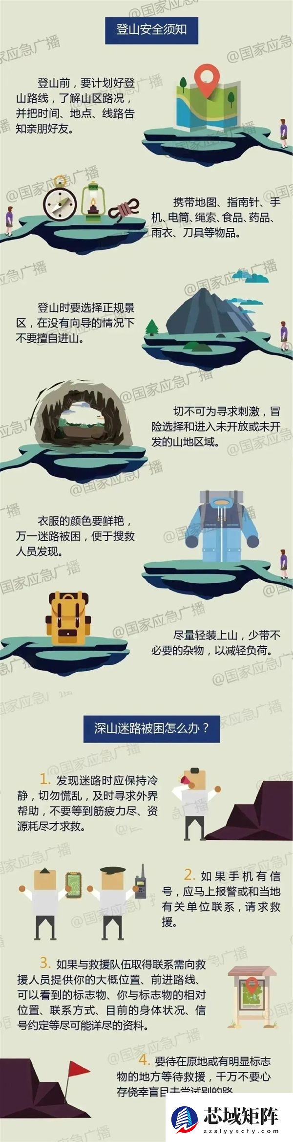 福建一男子从悬崖坠落被一棵树救下 官方科普登山需知