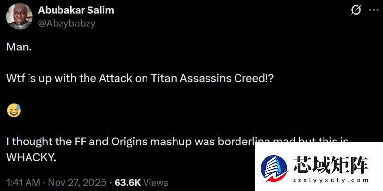 刺客信条：影联动进击的巨人引争议，历史与奇幻融合遭玩家与演员质疑