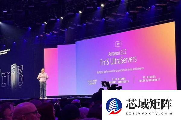 亚马逊新款AI芯片Trainium3上市 训练AI模型成本可降50%