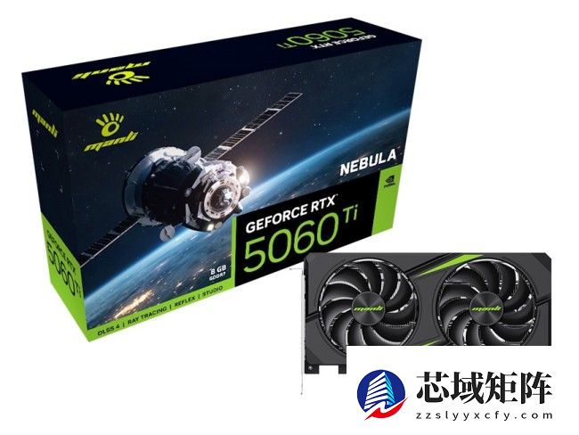 万丽推出 V2 版星云 RTX 5060 Ti 显卡：厚度降至双槽，核心峰值温度更低