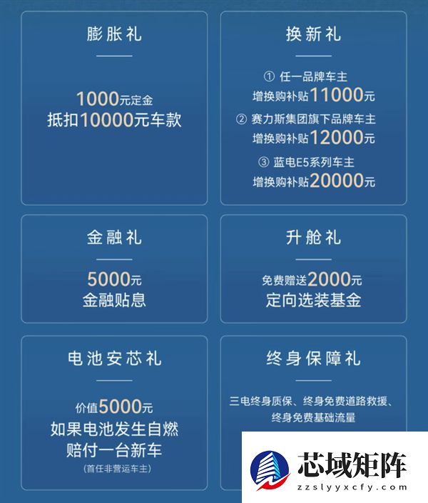 车内自带泡茶台 第三代赛力斯蓝电E5 PLUS上市：11.98万