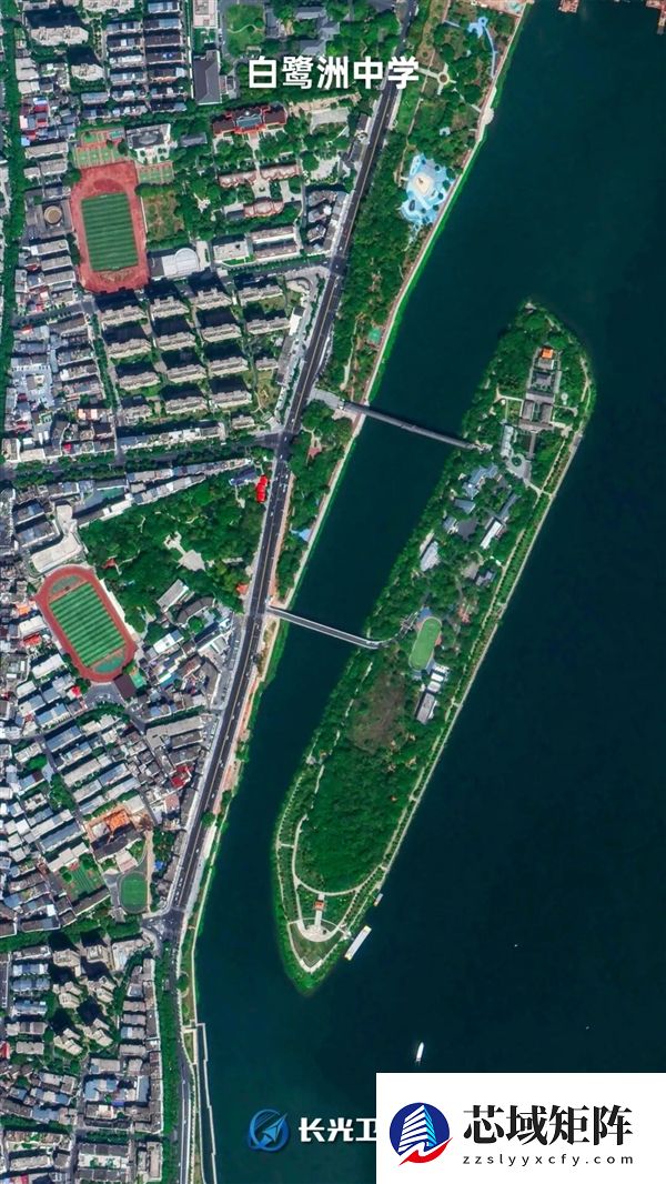 卫星探秘:一座小岛 就是一个重点中学