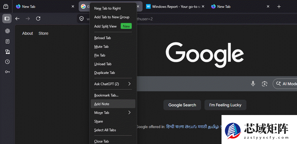 Firefox测试原生标签页备注功能