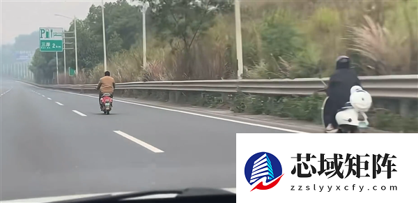电动自行车跑上高速 时速120km/h追不上!网友:5倍新国标
