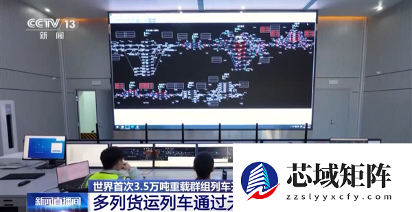 我国完成世界首次3.5万吨级重载群组列车开行试验：仅靠无线信号协同行驶