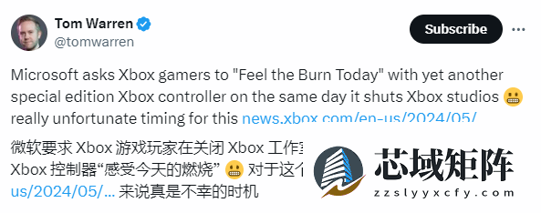 Xbox新柄撞关工作室，宣传语尴尬翻车
