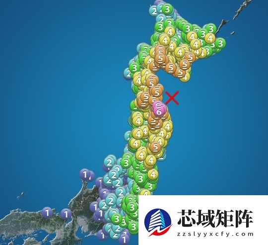 日本本州东岸近海附近发生7.8级左右地震！