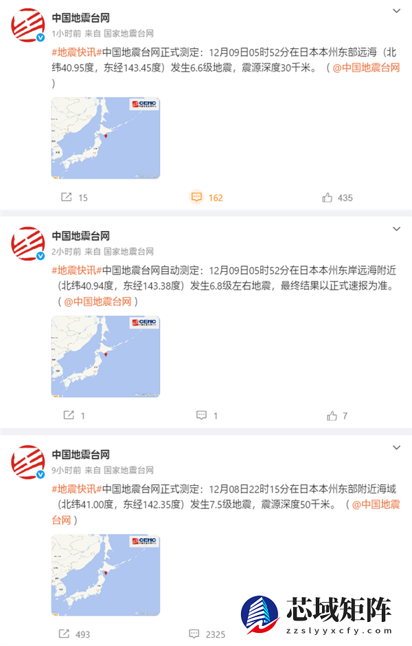 日本又发生6.6级地震：已致多人受伤 超10万人需避难