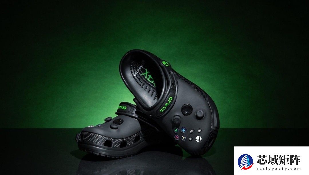 微软推Xbox 360二十周年联名款洞洞鞋