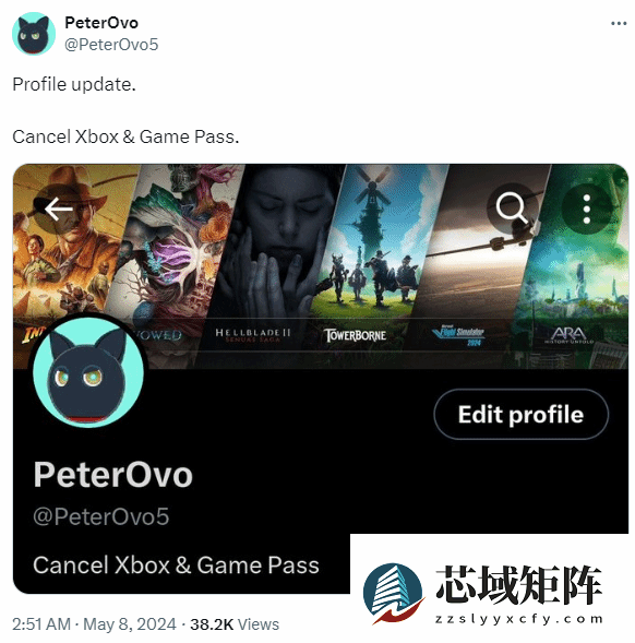 Xbox博主抵制XGP转向PC/PS平台