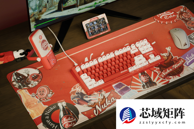 海盗船推出《辐射》主题外设：键鼠、耳机统统披上“核子可乐”涂装