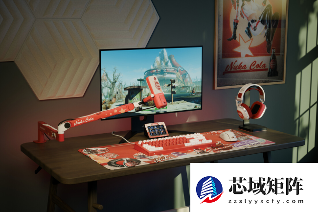 海盗船推出《辐射》主题外设：键鼠、耳机统统披上“核子可乐”涂装