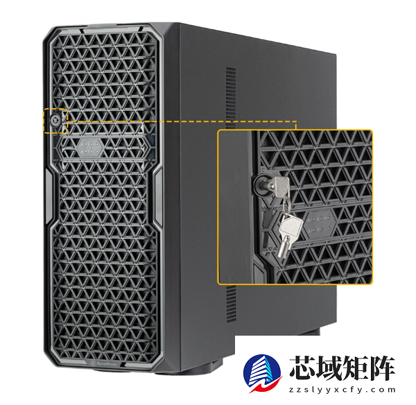 银昕新款工作站机箱售价超四千：门板带锁防盗 8热插拔硬盘位