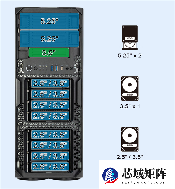 银昕新款工作站机箱售价超四千：门板带锁防盗 8热插拔硬盘位