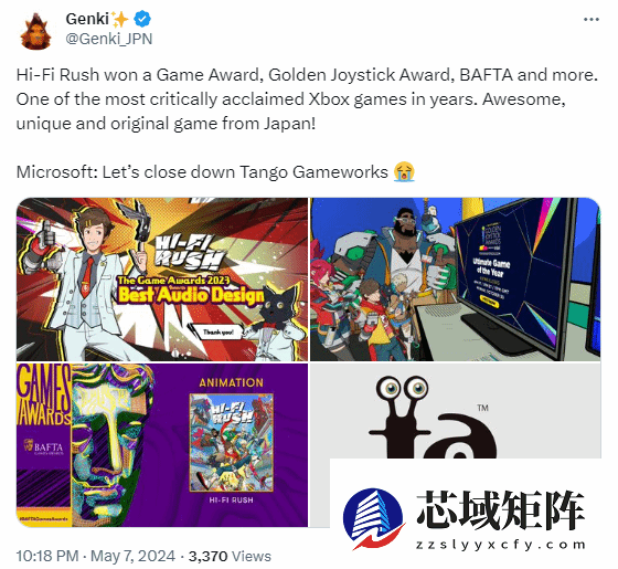 玩家力挺Tango：Xbox为何关闭优秀工作室？
