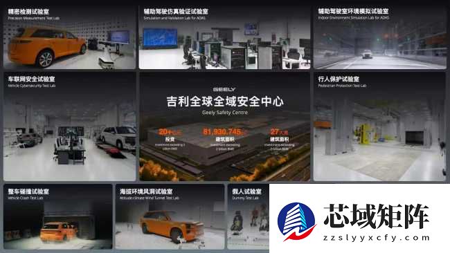 吉利汽车全栈自研新形态行驶单元曝光：支持四轮 90° 独立转向、全向行驶能力