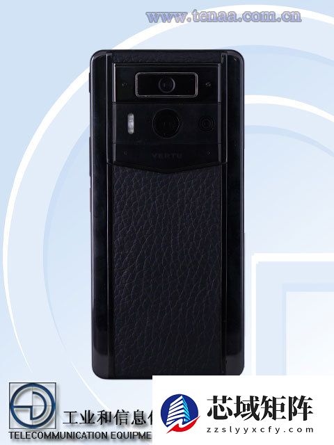 Vertu 纬图新机入网:皮质拼接机身 + 红色按键设计、内置 5000mAh 电池