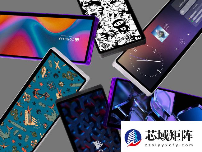 为游戏创作环境增添一抹亮色，海盗船推出原子紫与白色版 XENEON EDGE 副屏