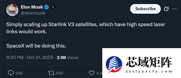 马斯克猛带货太空数据中心：能耗比地球香太多
