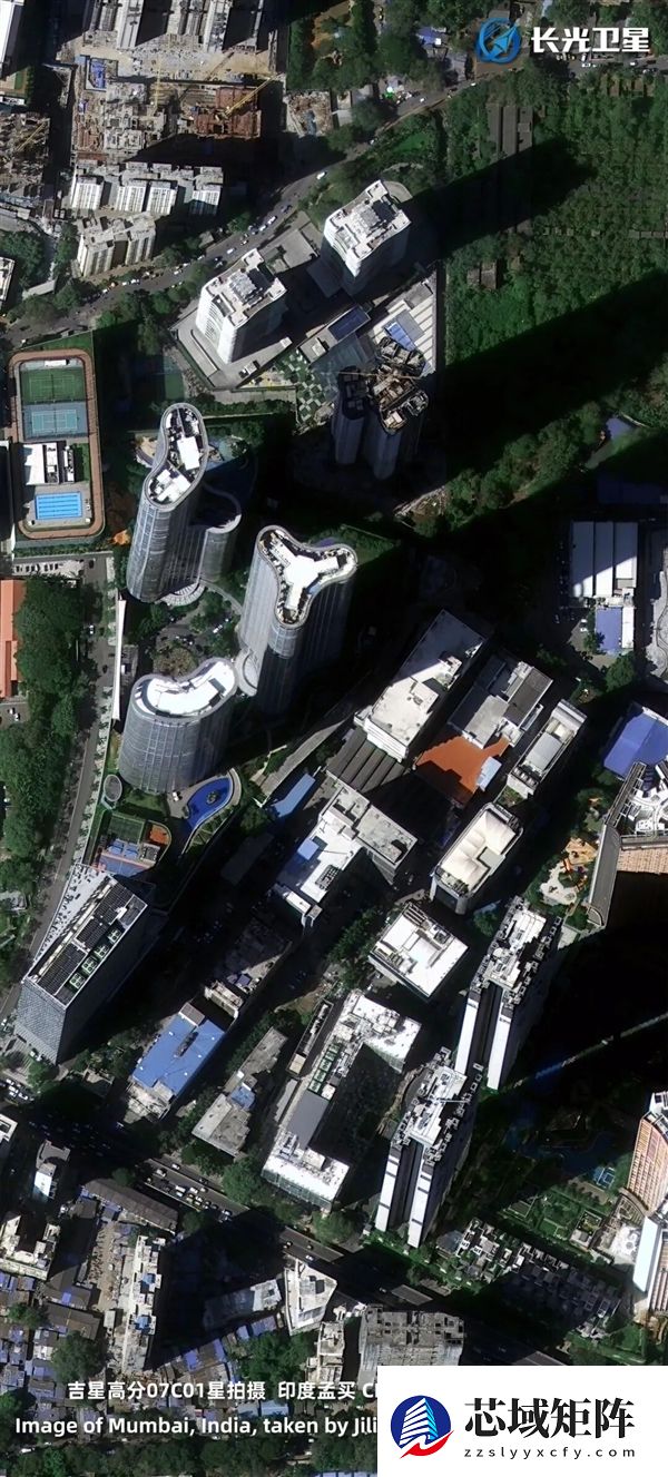卫星眼中的印度大城市孟买：上海果然不如它！