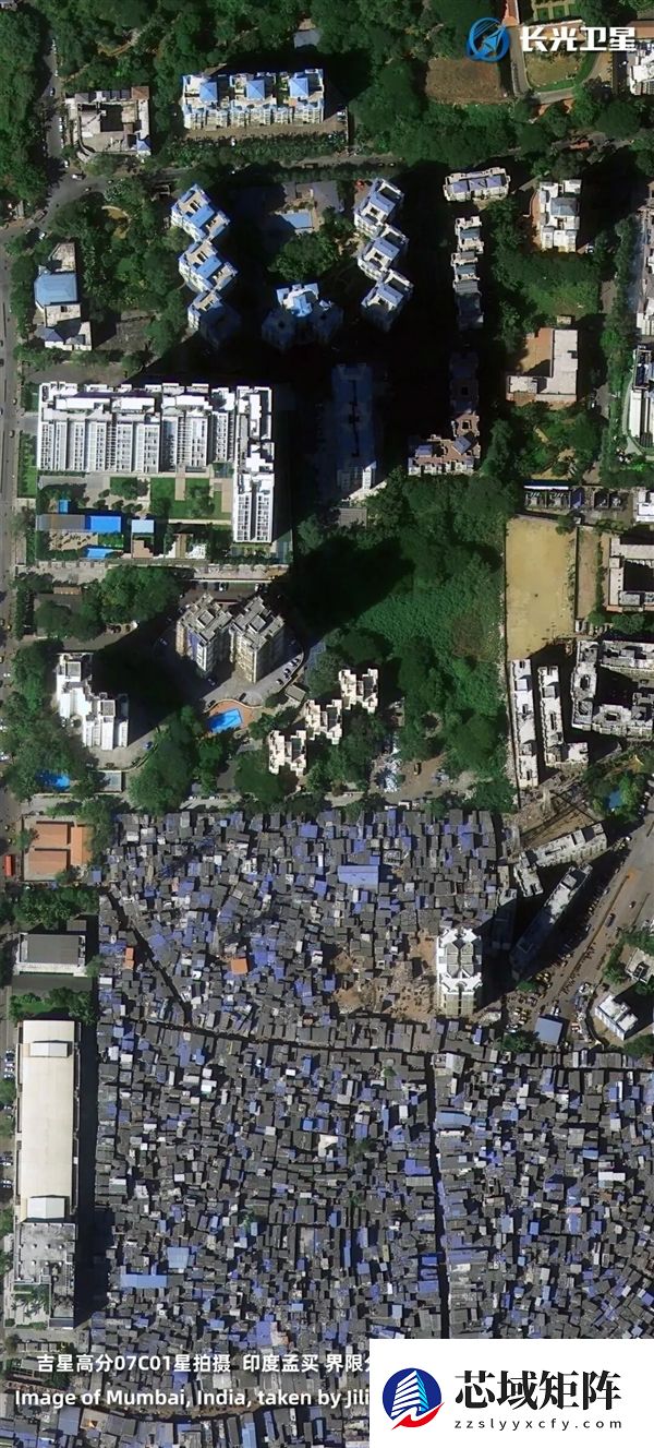 卫星眼中的印度大城市孟买：上海果然不如它！