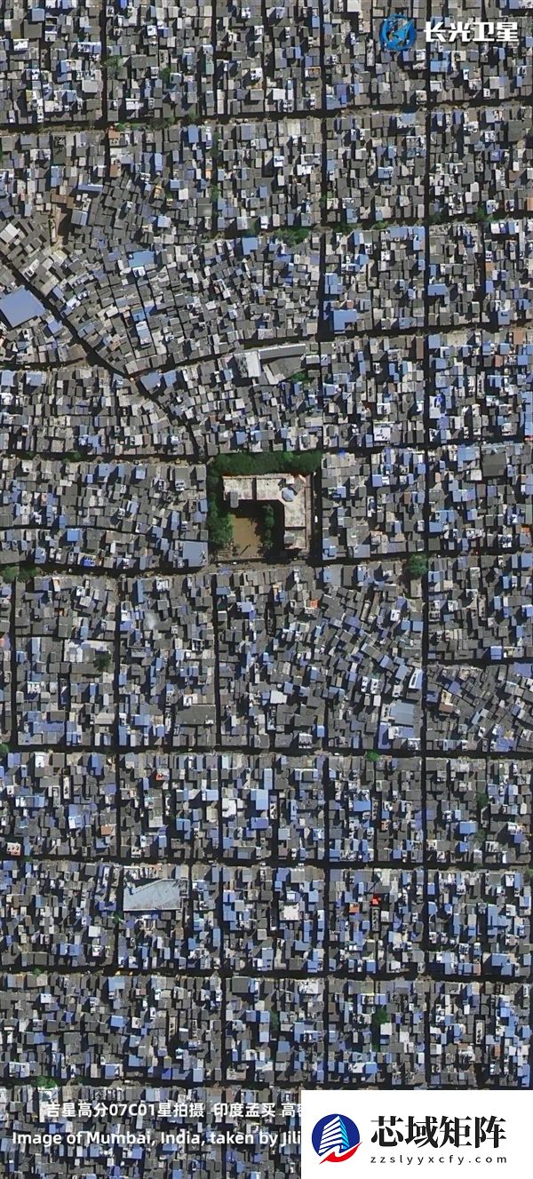 卫星眼中的印度大城市孟买：上海果然不如它！