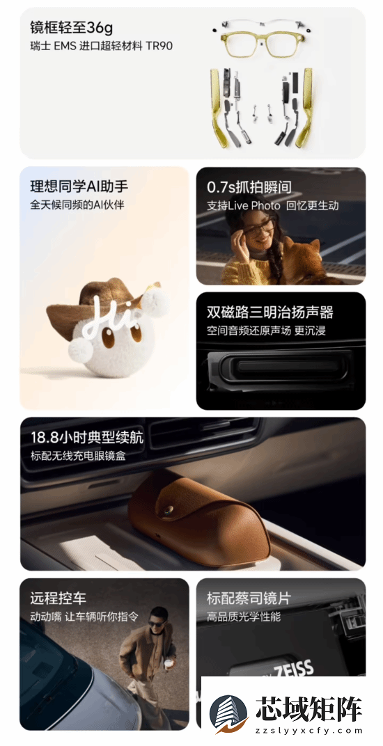 理想首款AI眼镜Livis发布:36克超轻设计,支持空间音频与车辆互联