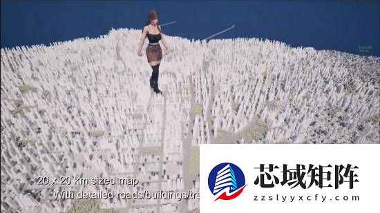 女巨人游乐场发布20×20公里程序化城市,支持4K/120帧运行