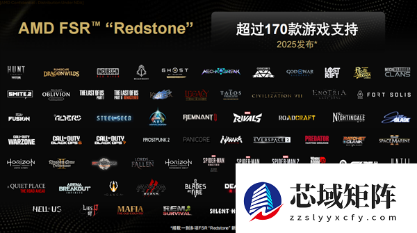 性能平均提升3.5倍！AMD正式发布FSR Redstone：支持百余款游戏