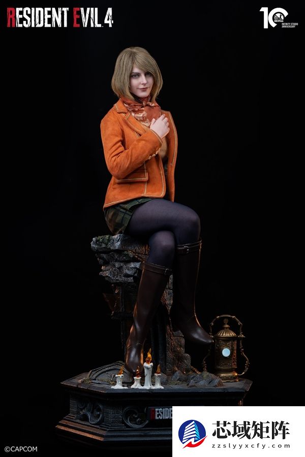 栩栩如生！《生化危机4》艾什莉1:2比例雕像开启预购