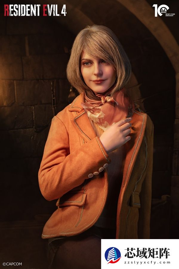 栩栩如生！《生化危机4》艾什莉1:2比例雕像开启预购