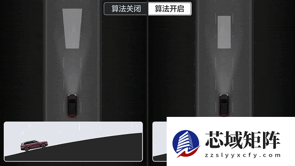 能往地上投影的车灯 真能让开车变安全吗