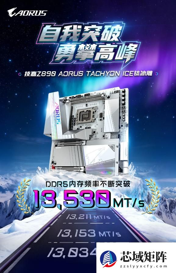 技嘉钛冰雕主板24小时内两破D5内存超频纪录 再创巅峰