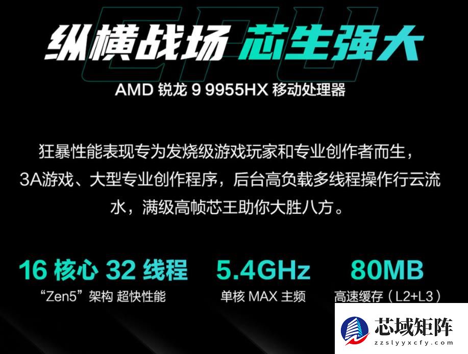 AMD锐龙9 9955HX移动处理器护航 华硕天选6 Pro年终“大放价”！