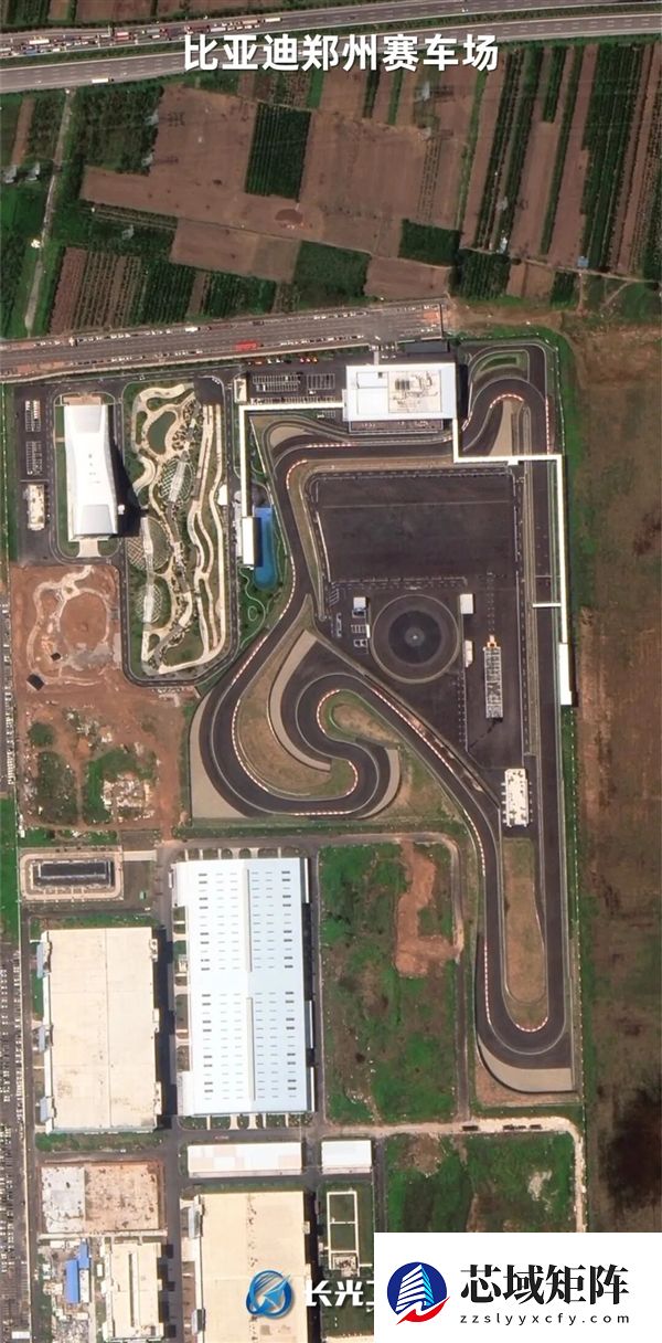 30平方公里！卫星实拍河南郑州比亚迪新能源汽车城