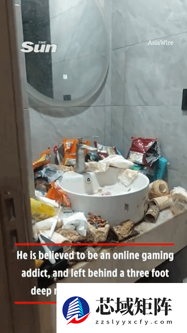 隔着屏幕都想吐！男子蜗居电竞酒店两年 垃圾堆一米高