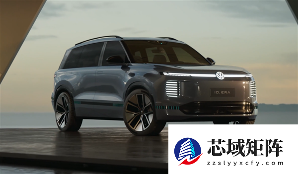 大众首款增程混动 ID.ERA路试谍照曝光：三排六座大SUV