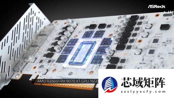华擎顶级GPU！RX 9070 XT太极白色版发布：配备LCD显示屏