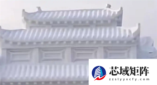 长白山巨型雪雕“云顶天宫”收工 8万方雪建免费宫殿
