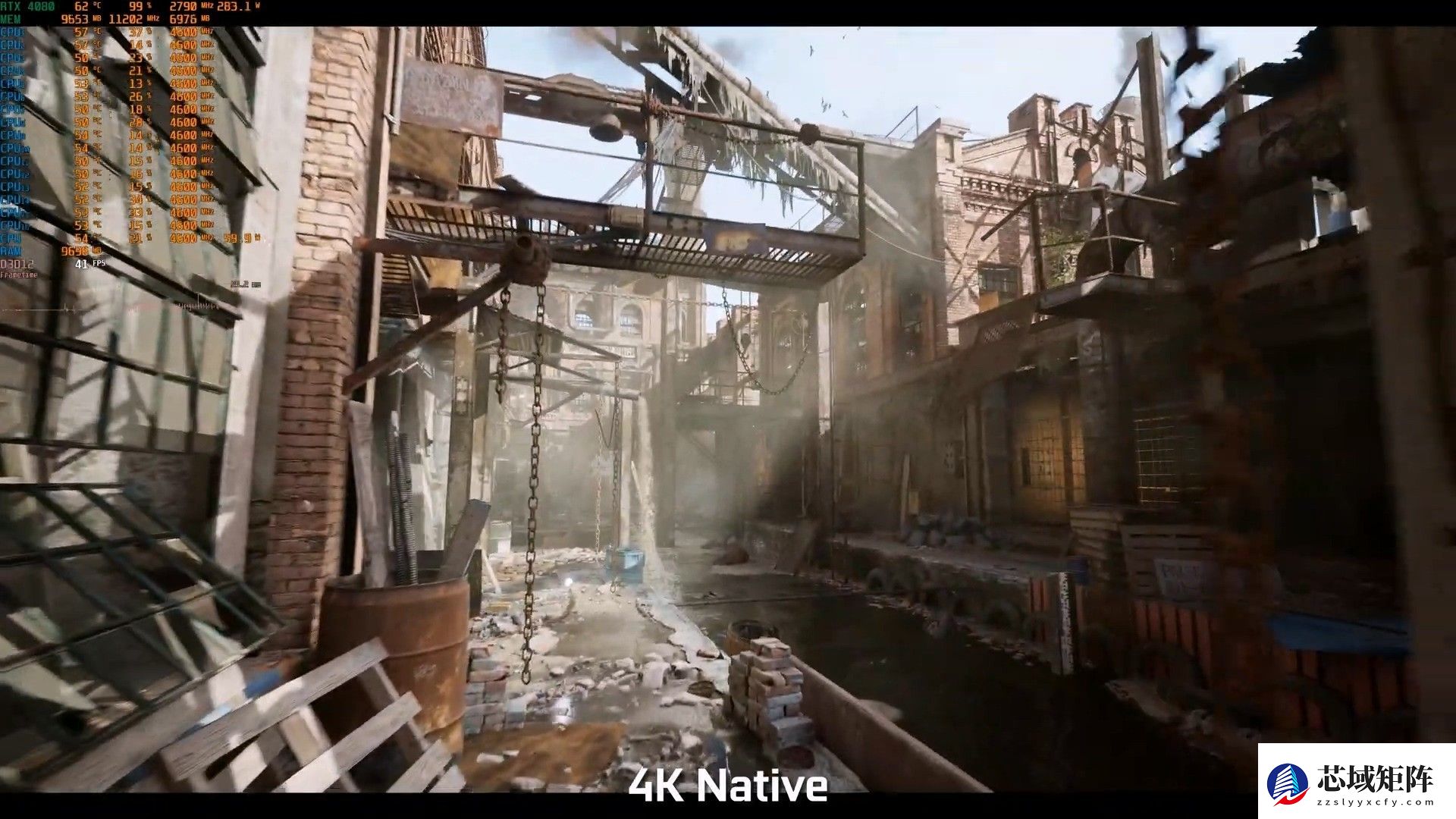 虚幻5.4技术演示：4K/60帧挑战4080极限
