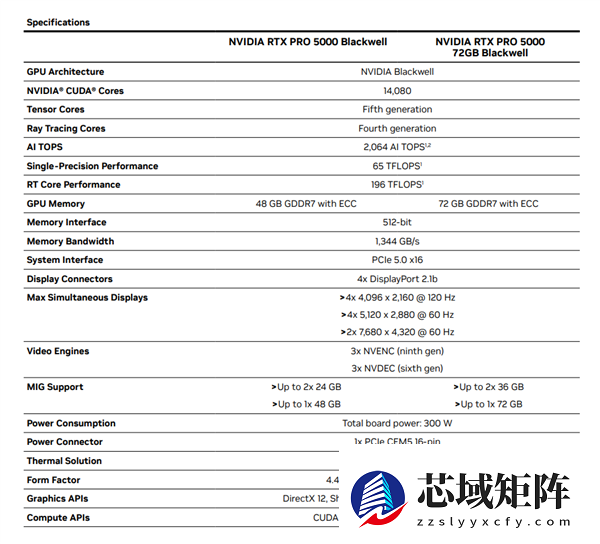 NVIDIA RTX PRO 5000 72GB正式上市！显存狂增50%、性能提升3.5倍