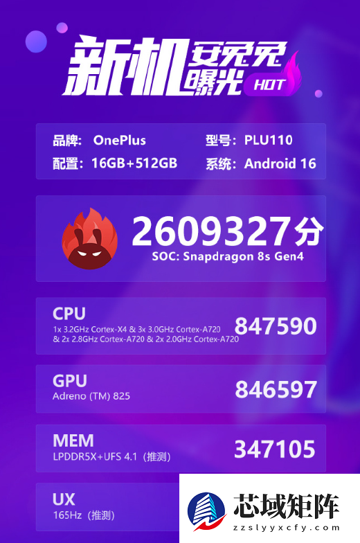 一加Turbo系列跑分突破260万分！同档性能强得可怕