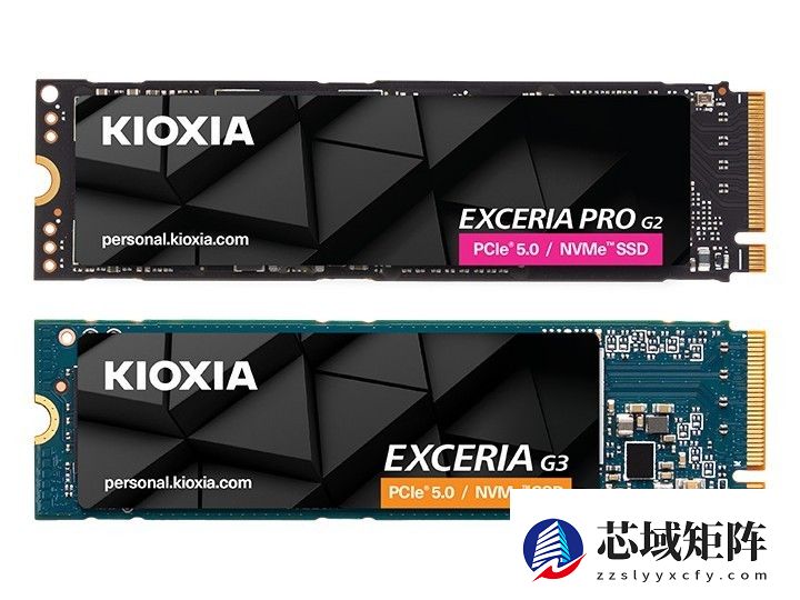 铠侠发布PCIe 5.0 SSD新品:EXCERIA PRO G2与G3齐亮相