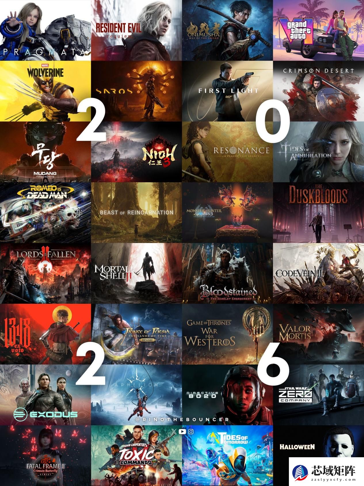 2026游戏发售前瞻！3A大作不断，哪个你最期待？