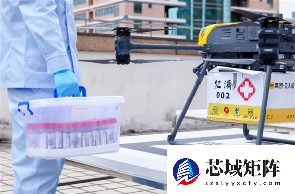 美团无人机携手仁济医院启用上海首批常态化医疗配送航线