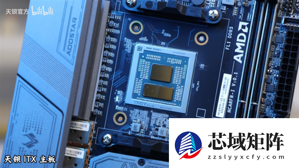 天钡发布首款Mini-ITX MoDT主板！9955HX3D+双万兆接口